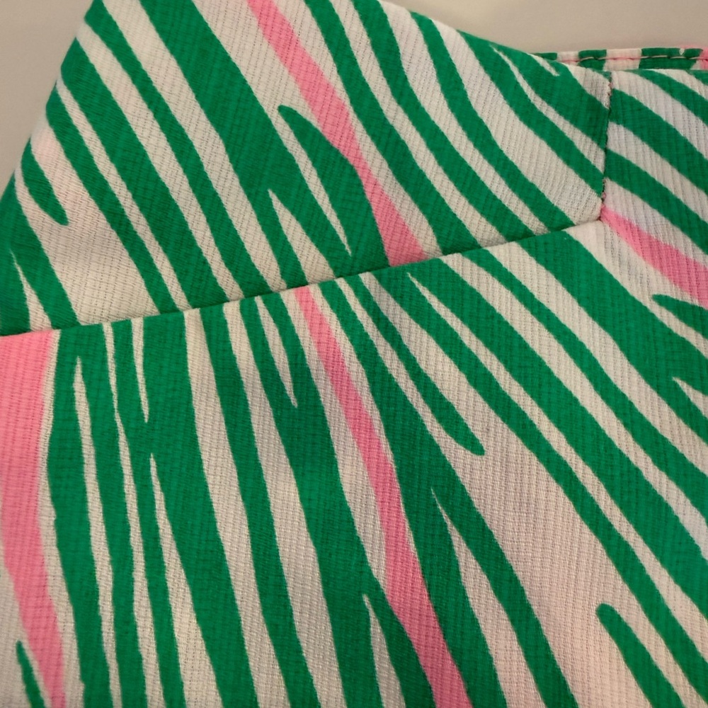 NWT Lilly Pulitzer Marigold Skort Mandevilla Baby who let the fonds out Sz 0 - Picture 9 of 13